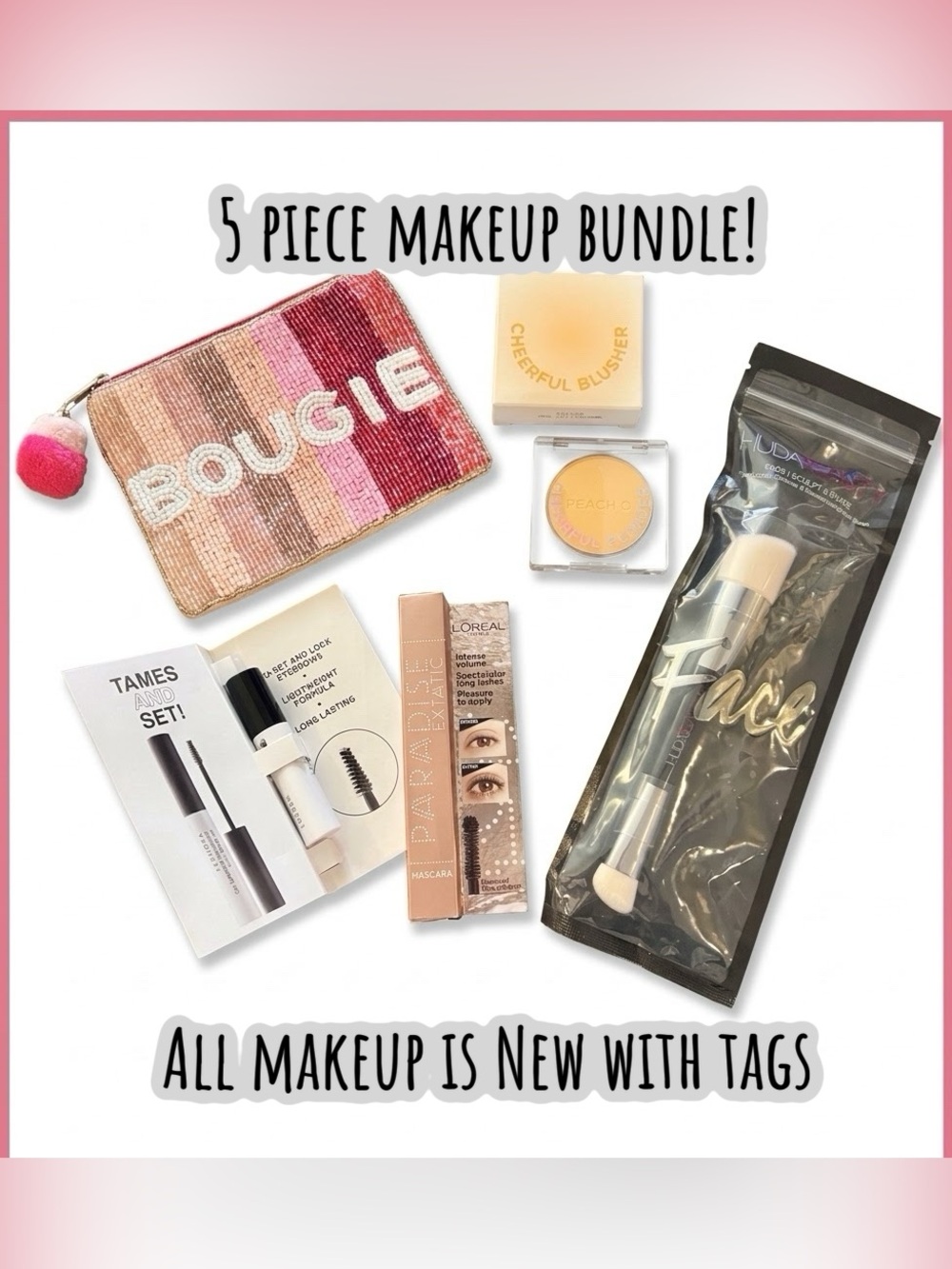 4 Piece Makeup Bundle • Over $70 Value • All Makeup is new with tags • BONUS bag